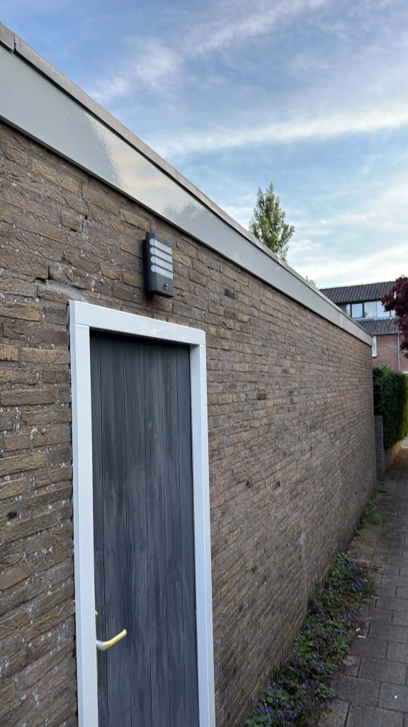 Houtwerk — Garagepoort & licht